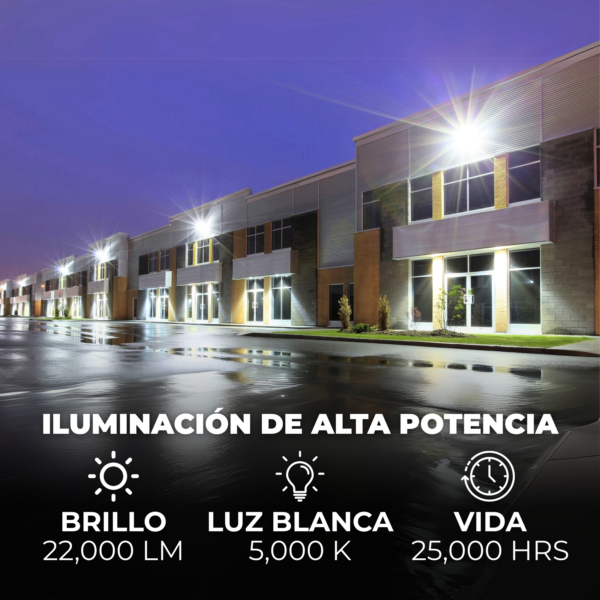 Campana Led Luxim 200w 22000 Lúmenes 5000k Ip65 Industrial - Imagen 4